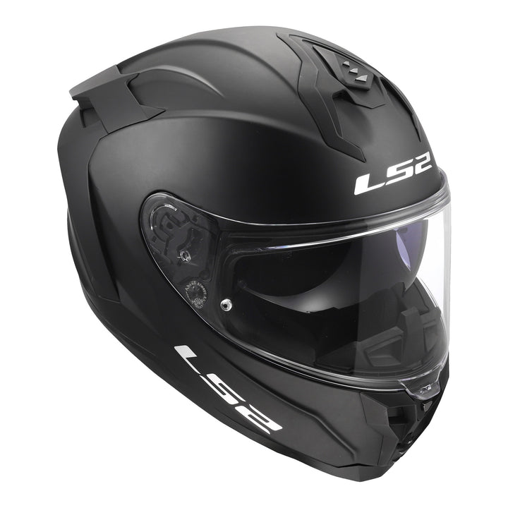 LS2 FF817 Challenger II Solid Helmet - Matte Black