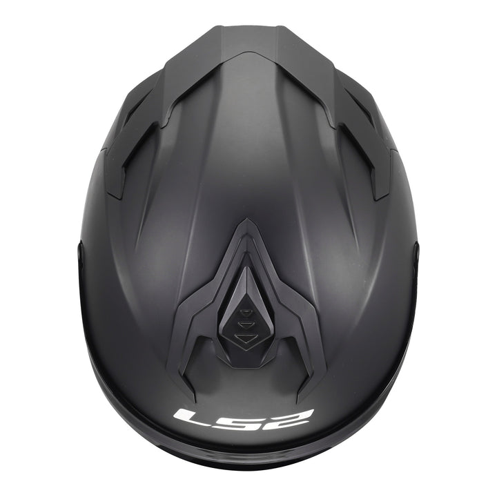 LS2 FF817 Challenger II Solid Helmet - Matte Black