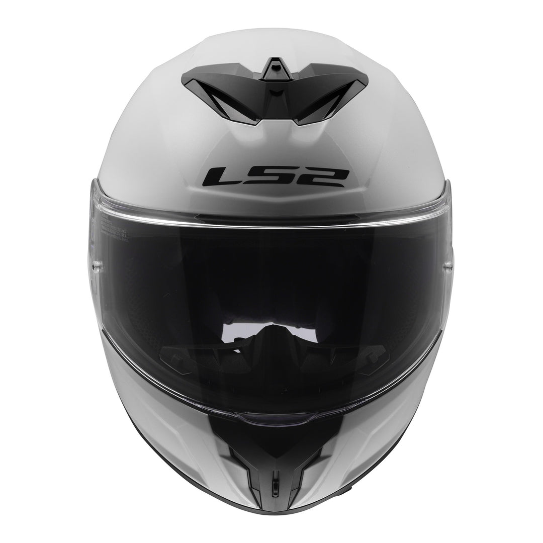 LS2 FF820 Rapid III Solid Helmet - Gloss White