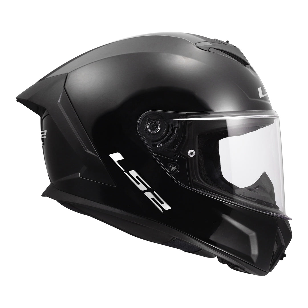 LS2 FF820 Rapid III Solid Helmet - Gloss Black