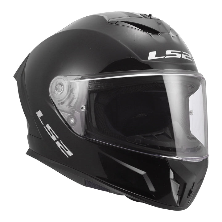 LS2 FF820 Rapid III Solid Helmet - Gloss Black