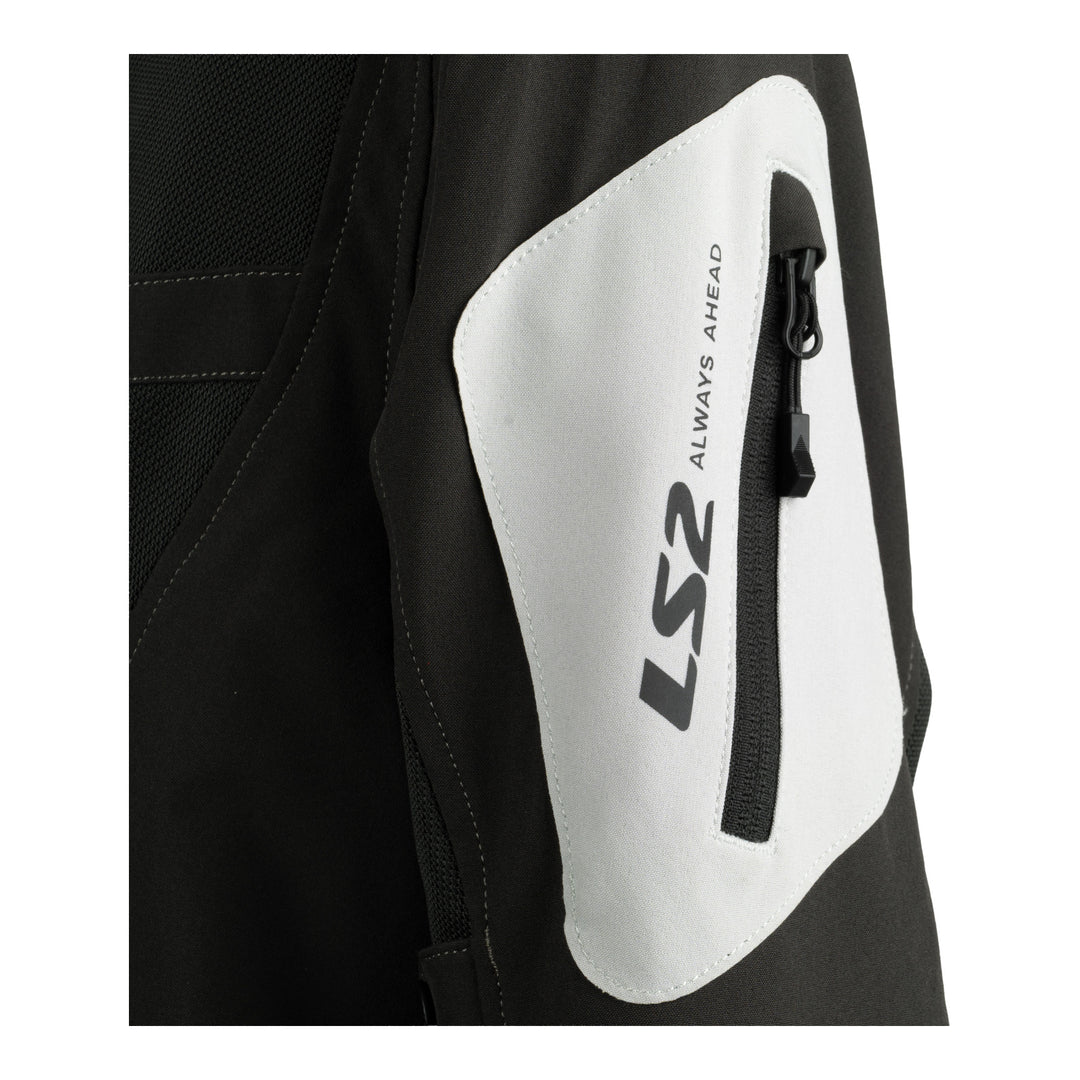 LS2 Bolton Air Man Jacket - Green / Grey