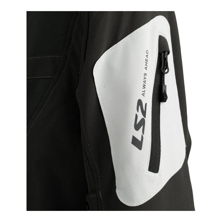 LS2 Bolton Air Man Jacket - Green / Grey