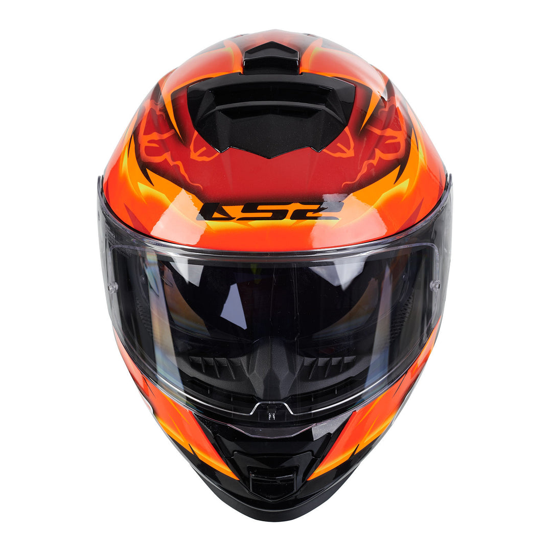 burnt orange ls2 breaker helmet LS2 FF800 Storm II Replica Rinaldi Helmet
