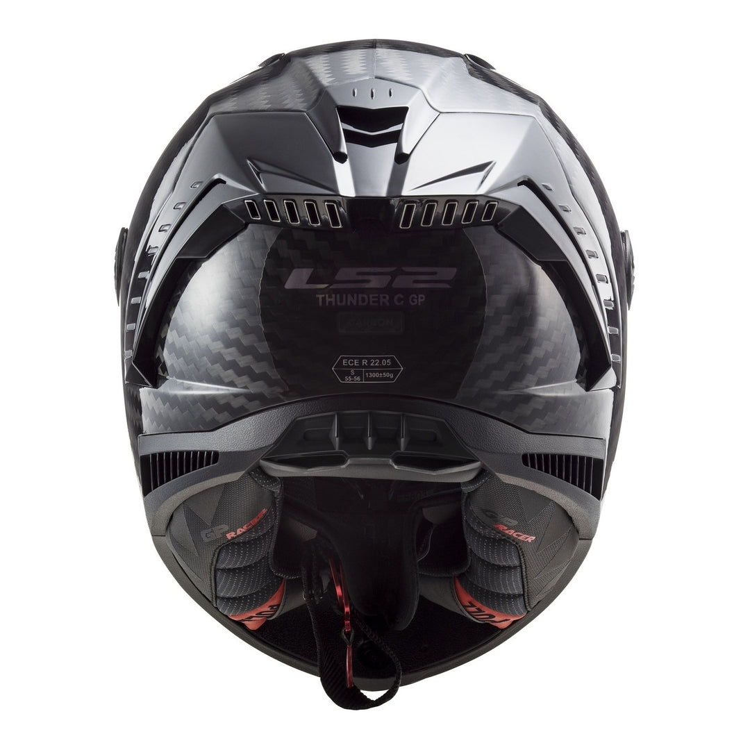 LS2 FF805C Thunder Carbon Helmets - Carbon 06