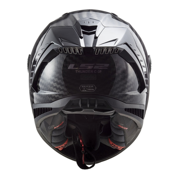 LS2 FF805C Thunder Carbon Helmets - Carbon 06