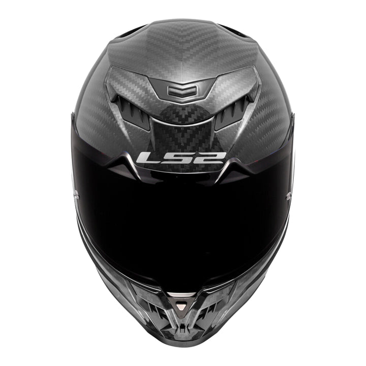 LS2 FF807 Dragon Helmet - Matte Carbon 06