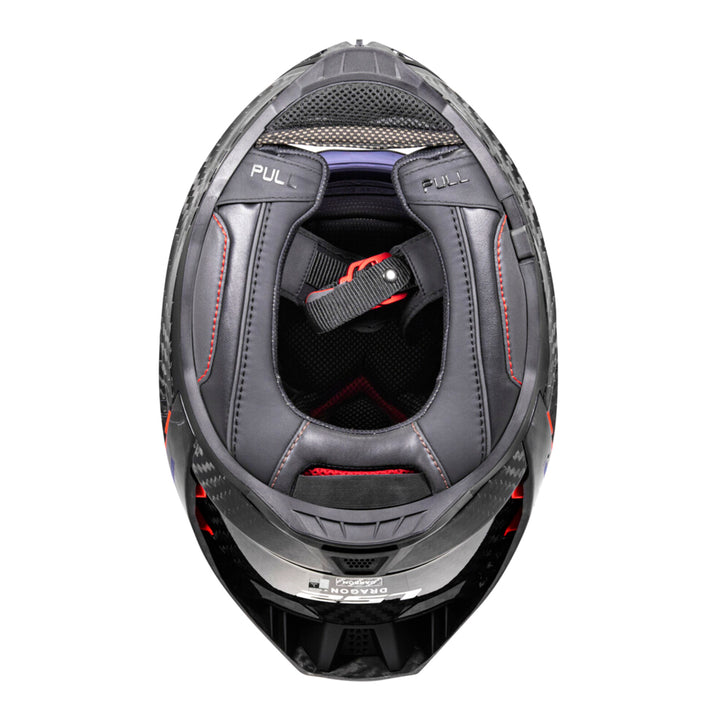 LS2 FF807 Dragon Helmet - Matte Carbon 06