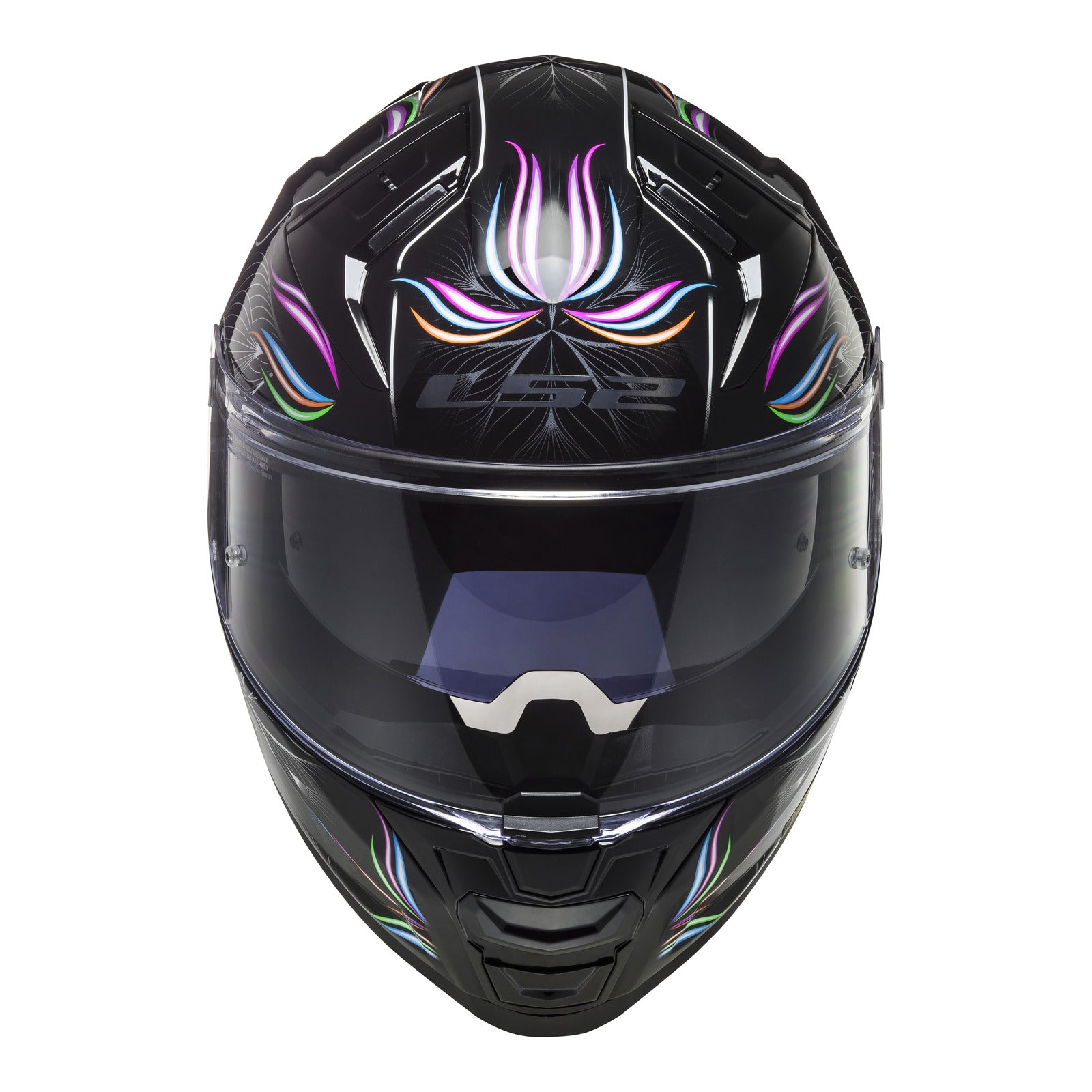 LS2 FF811 Vector II Tropical Helmet - Black / White 06 – LS2