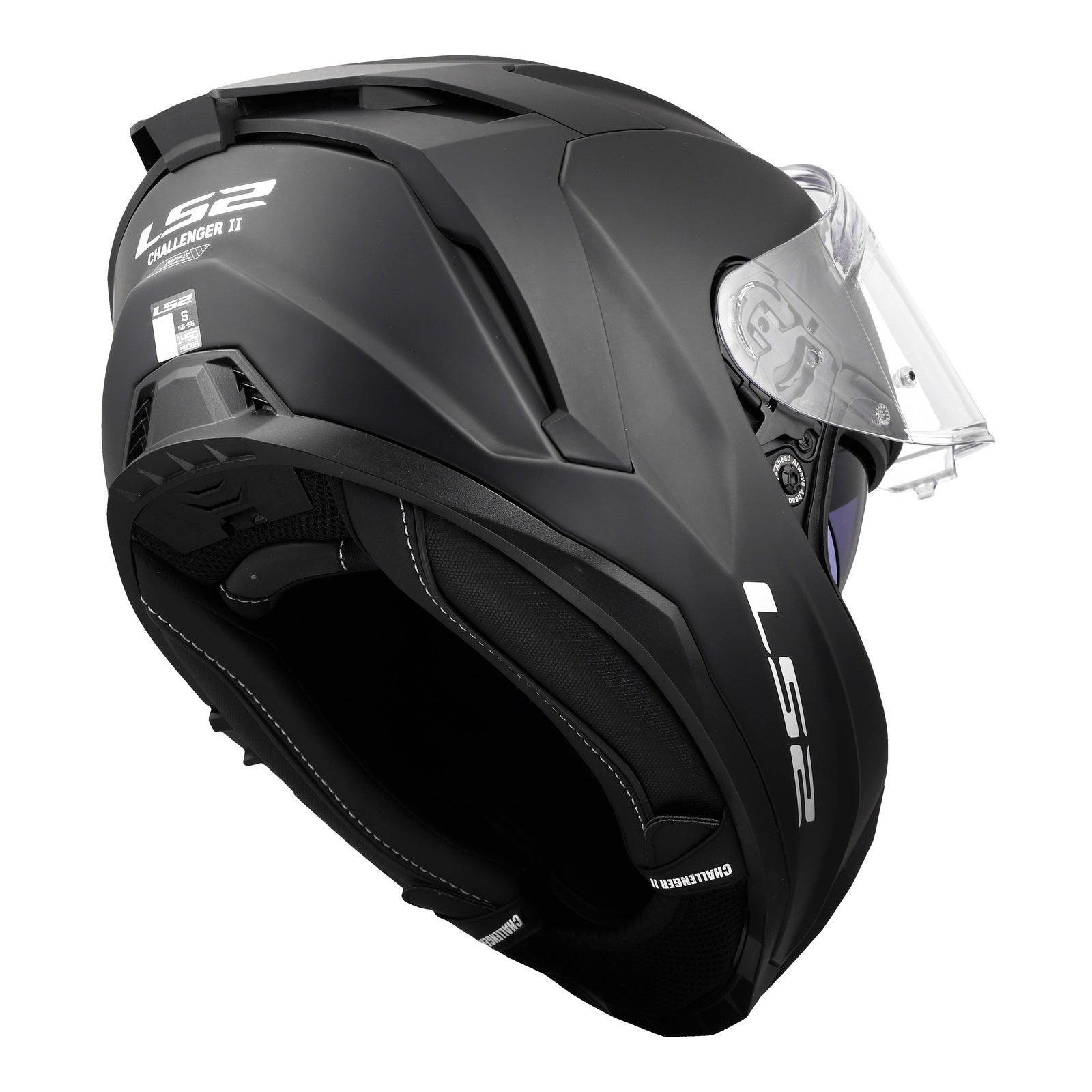 LS2 FF817 Challenger II Solid Helmet - Matte Black – LS2 Helmets