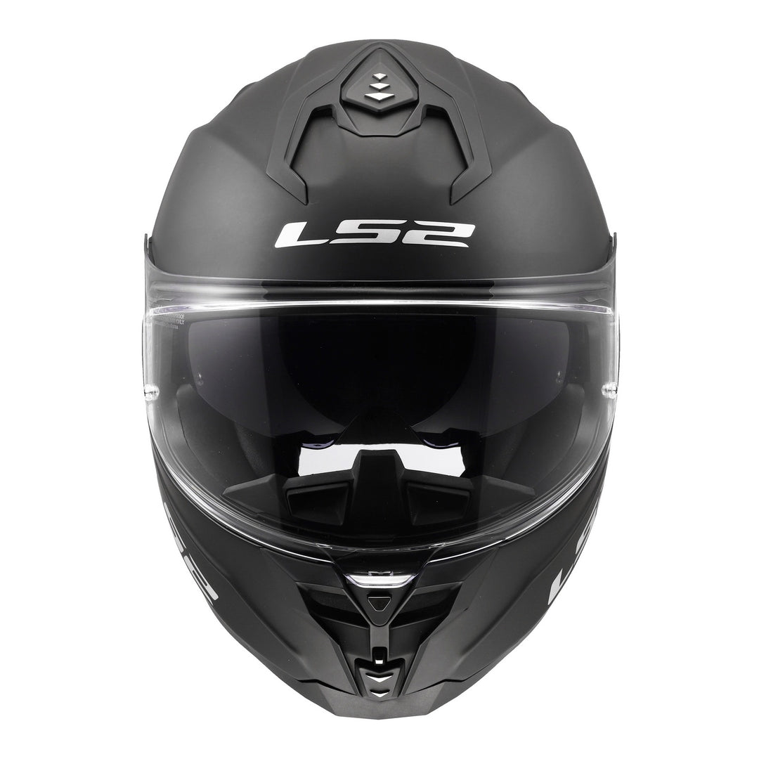 LS2 FF817 Challenger II Solid Helmet - Matte Black