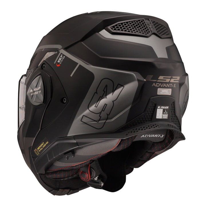 LS2 ff901 Advant X Metryk Helmet - Matte Titanium