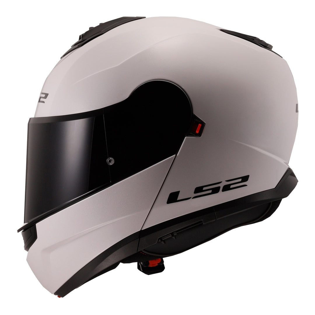 LS2 FF908 Strobe II Helmet - White 06