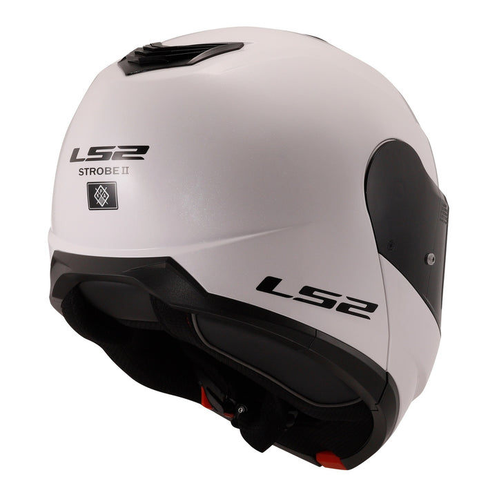 LS2 FF908 Strobe II Helmet - White 06