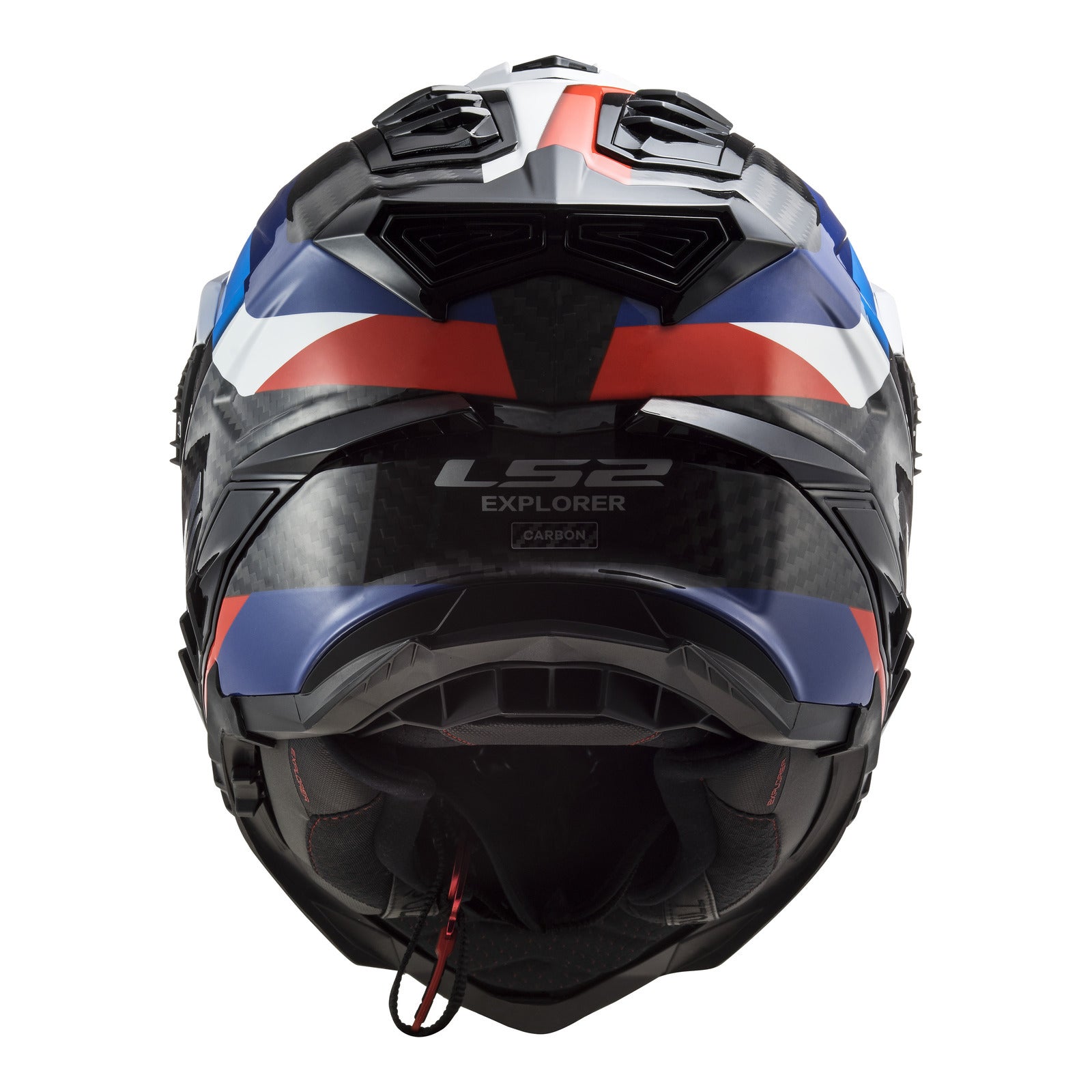 LS2 MX701 Explorer Carbon Frontier Helmet - Black / Blue – LS2