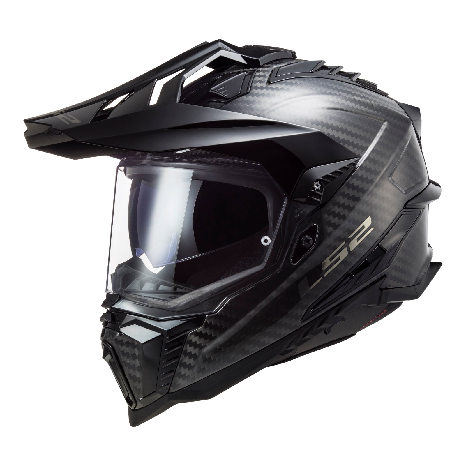 LS2　MX701　エクスプローラー LS2 MX701 Explorer Carbon Helmet - Gloss Carbon – LS2 Helmets
