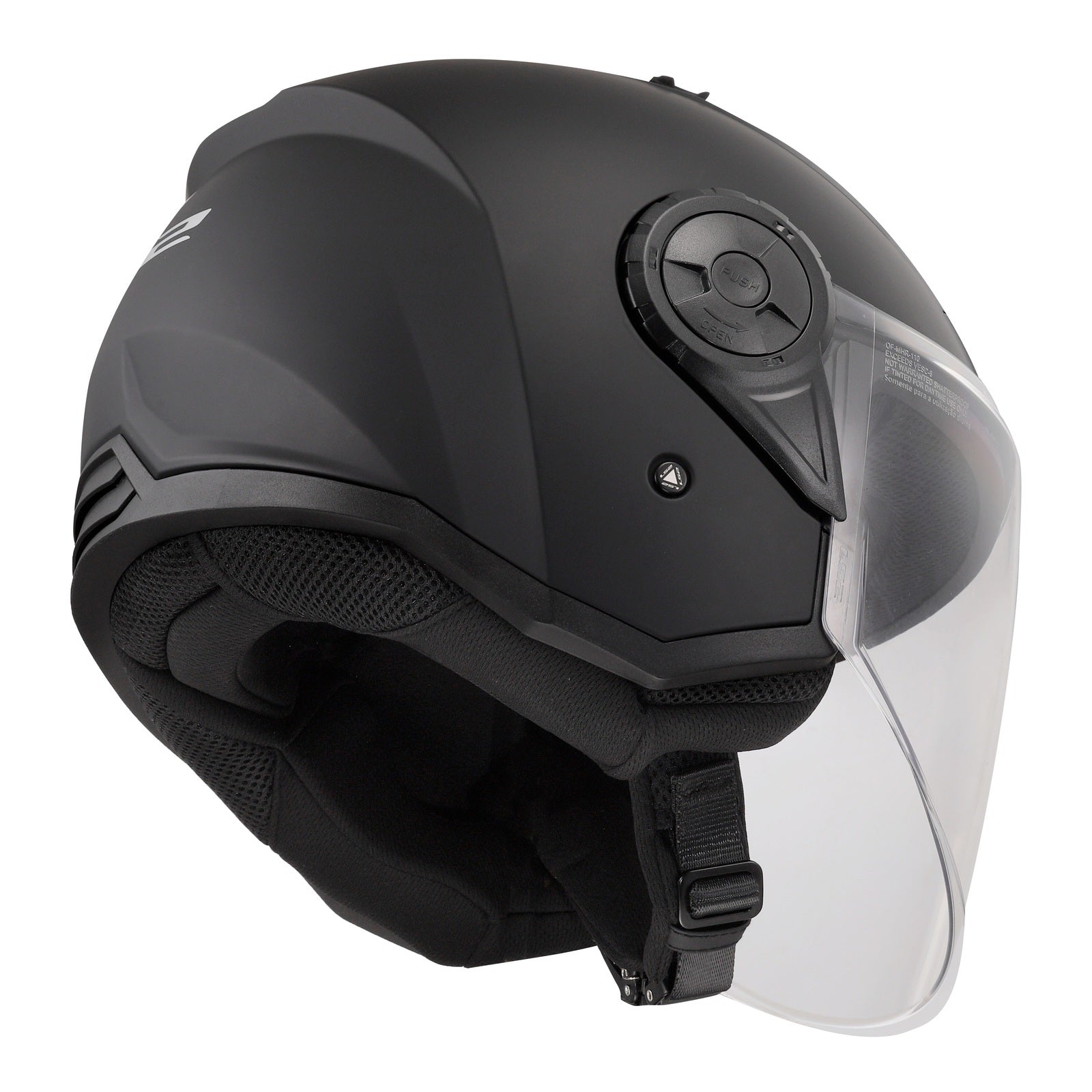 LS2 OF616 Airflow II - Matte Black 06 – LS2 Helmets Australia