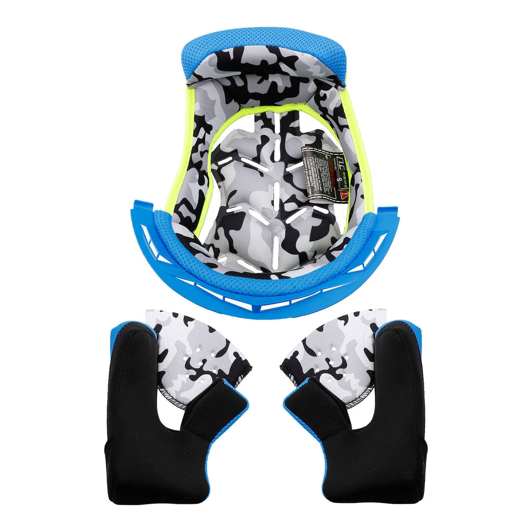 LS2 MX437 Fast Evo Liner -  Blue (3XL)