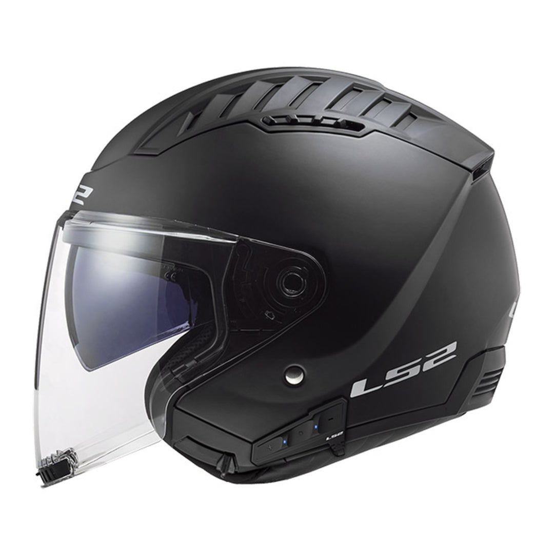 ls2 257 helmet bluetooth Helmets Advant Modular with Integrated Cardo 4X (Noir Matte Black ensuring secure and effortless operation LS2 Blaze II Solid Adventure